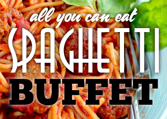 spaghetti buffet at robinson rancheria