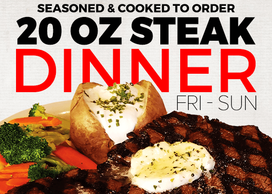 steak-dinner at Robinson rancheria