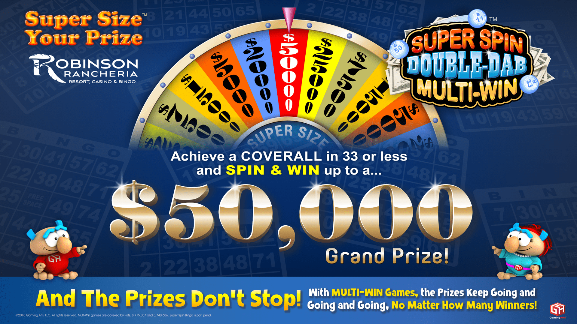 Robinson bingo casino