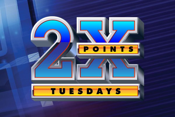 2X Points Tuesdays